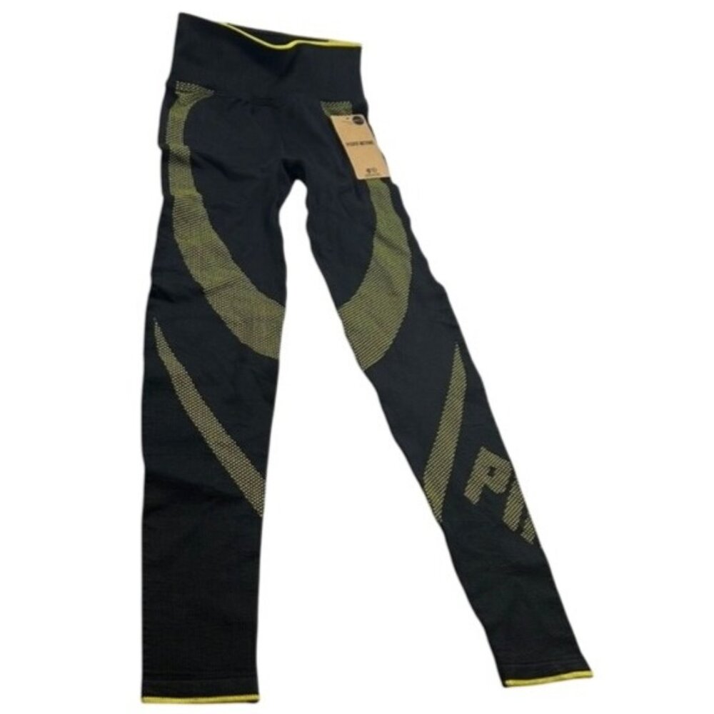 Pink Active Seamless Leggings XS/XP High Waist Full‎ Length Tight